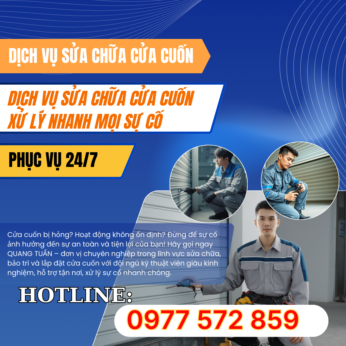 Sửa Cửa Cuốn Khẩn Cấp Tại Thủ Dầu Một Bình Dương - Hỗ Trợ 24/7, Giá Tốt