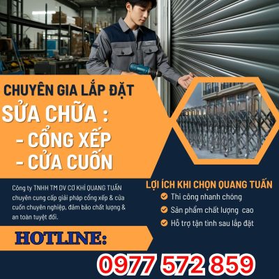Lắp Đặt Cửa Cuốn Đài Loan Tại Dĩ An Bình Dương