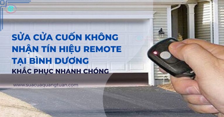 Sửa Cửa Cuốn Không Nhận Tín Hiệu Remote Tại Bình Dương Khắc Phục Nhanh Chóng
