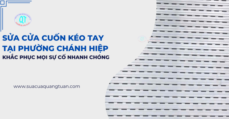 sửa cửa cuốn kéo tay tại phường Chánh Hiệp