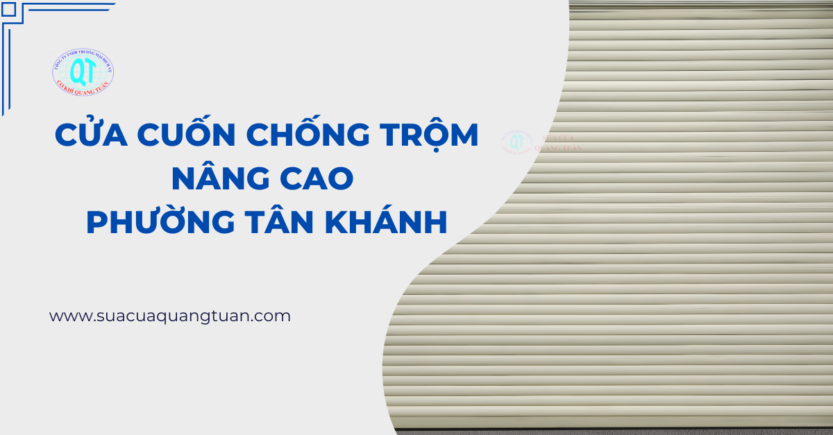 cửa cuốn chống trộm
