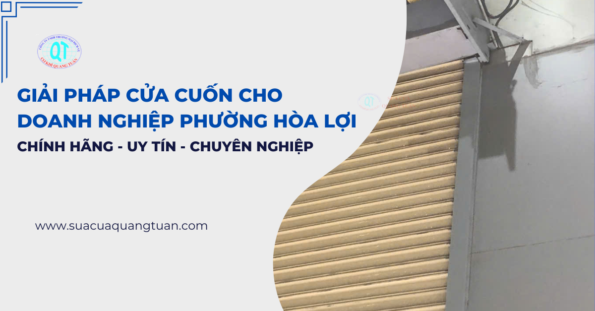 cửa cuốn cho doanh nghiệp