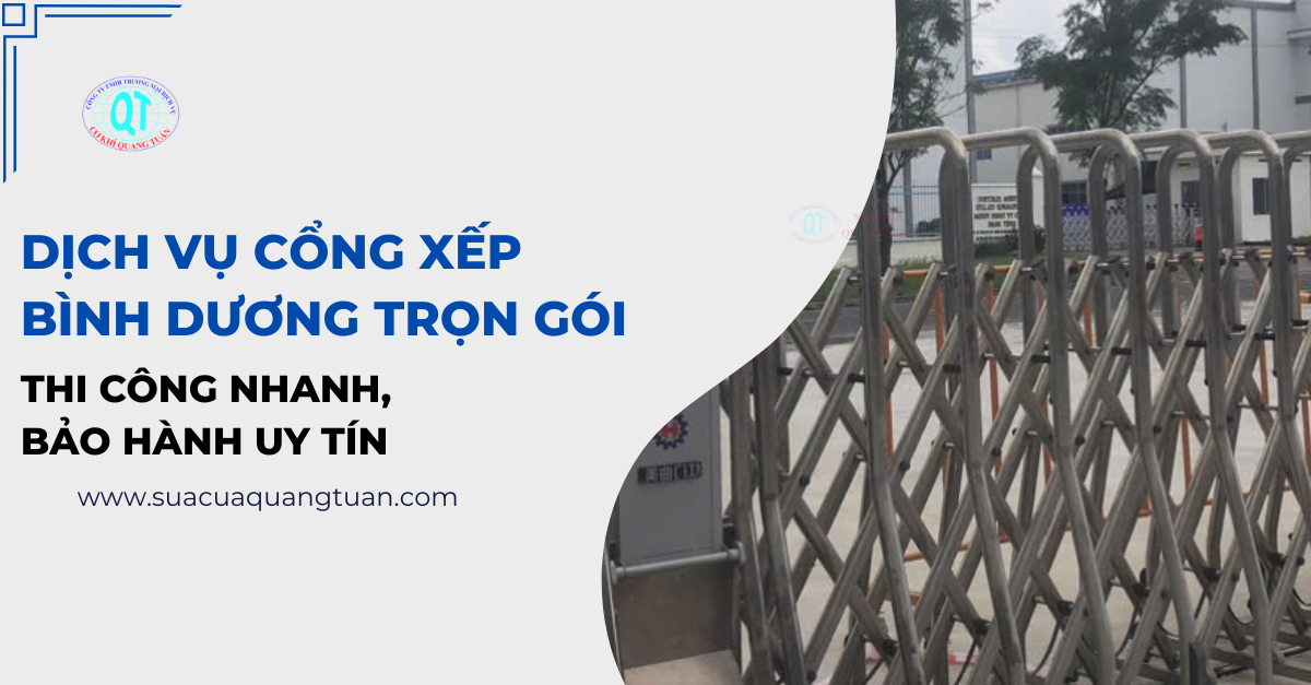 dịch vụ cổng xếp Bình Dương