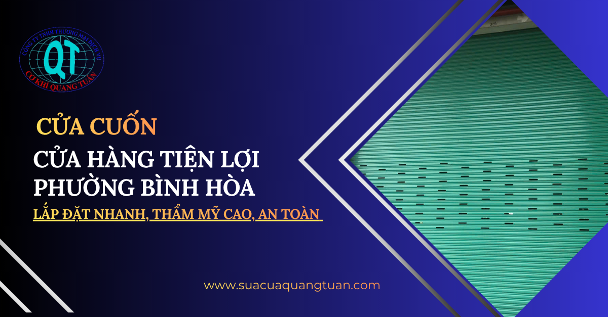 Cửa cuốn cửa hàng