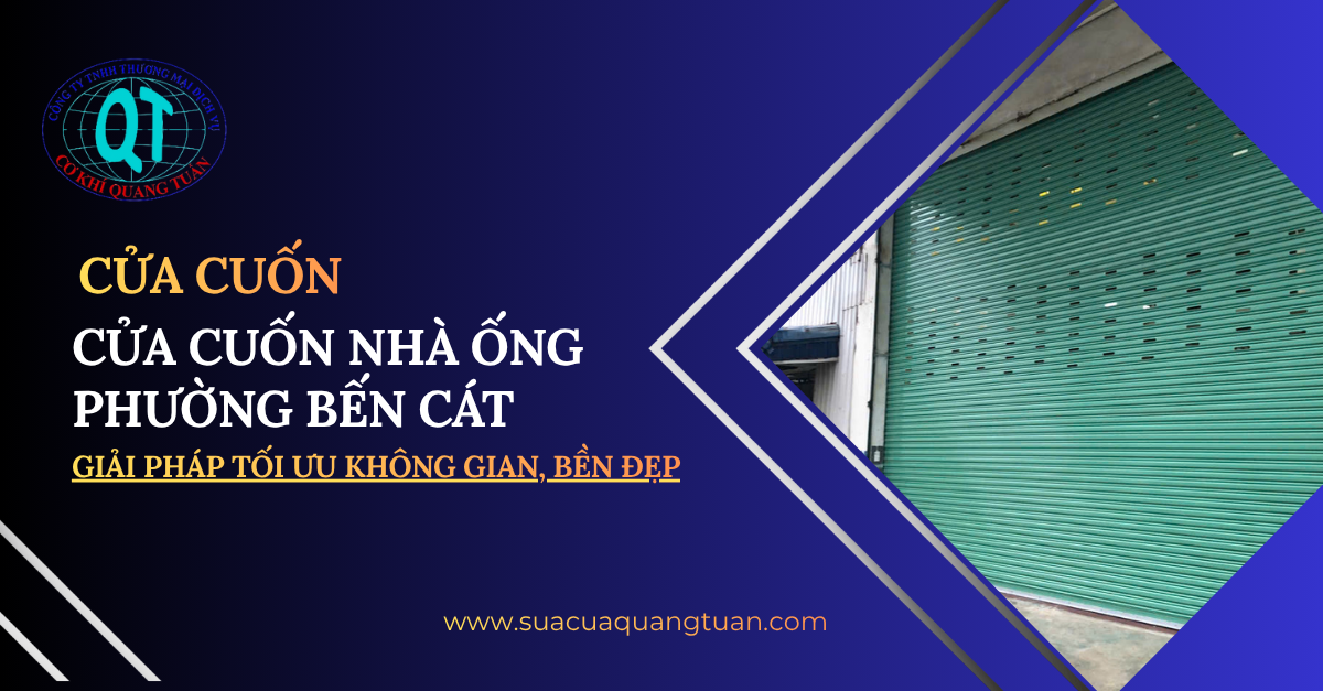 cửa cuốn nhà ống