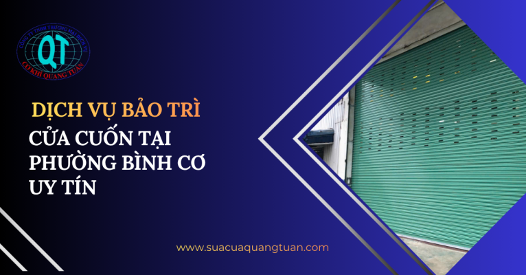 bảo trì cửa cuốn tại Phường Bình Cơ