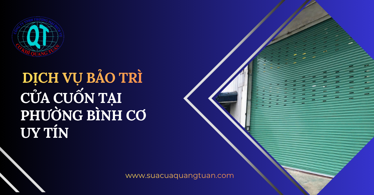 bảo trì cửa cuốn tại Phường Bình Cơ